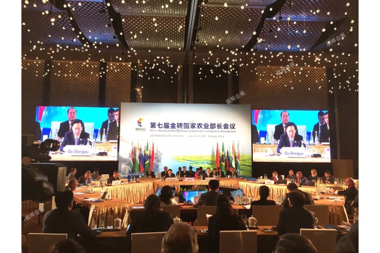 第七届金砖国家农业部长会议在江苏南京召开